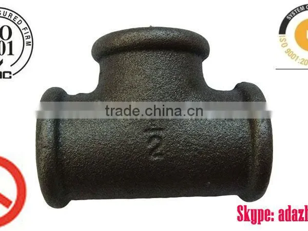 Russia Balck Malleable Iron Pipe Fitting Manufacturer