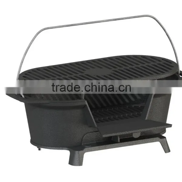 Outdoo Campingr Cast Iron BBQ Grill / Portable Grill photo-3