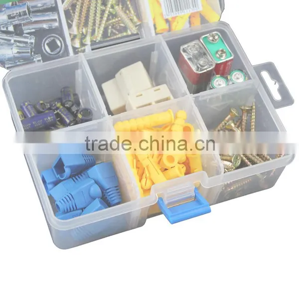 LA911170 6grid Transparent Tool Case Work Bin photo-5