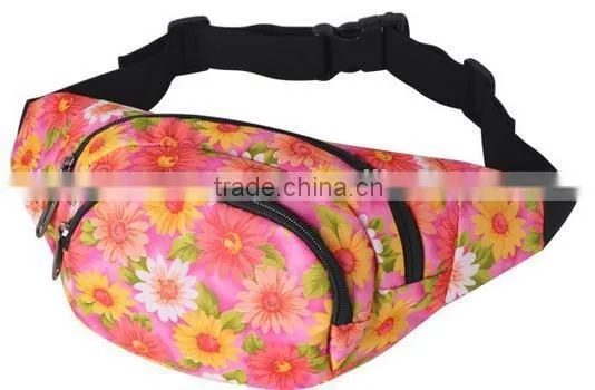 Waterproof Polyester Running Belt Bum Waist Pouch Fanny Pack Camping Sport Hiking Waist Bag photo-3