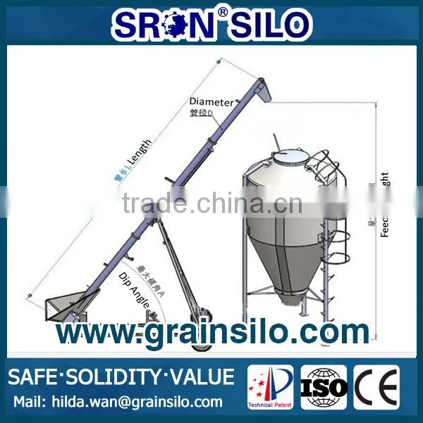 Hot Galvanized Silo Poultry Farm for Chicken Pig Sheep Feed Silo photo-6