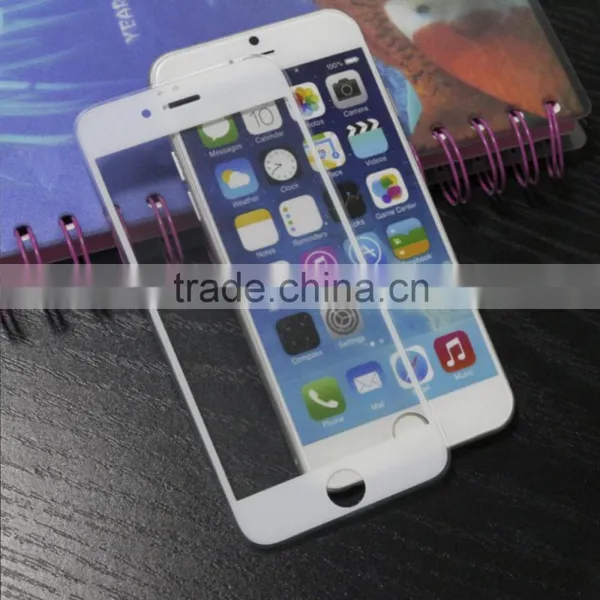 Newest Factory Supplier 3D Full Mobile Phones Tempered Glass Screen Protector for Iphone 6 photo-3