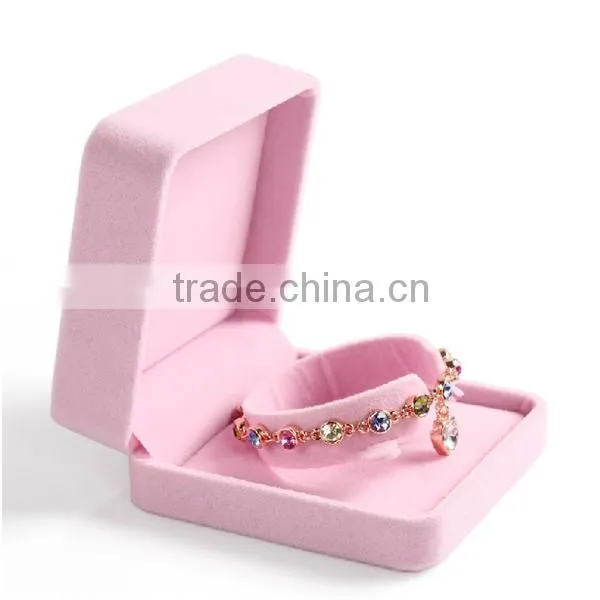 High End Velvet Packaging Jewelry Earring Gift Box photo-3