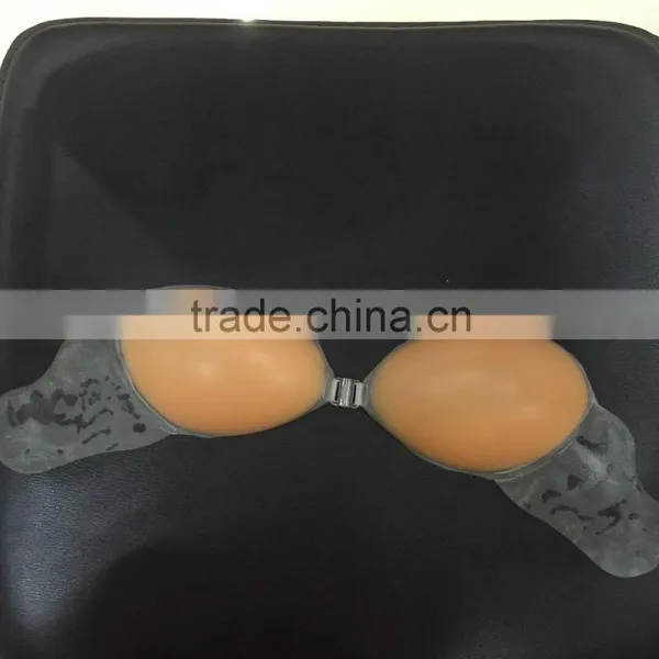 Sexy Hot Open Cloth Women Images Girls Wing Silicone Bra photo-4