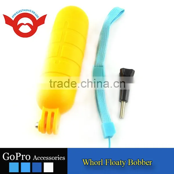 Floaty Bobber With Strap and Screw for Gopro Hero 3+/3/2/1, Yellow & Orange photo-5