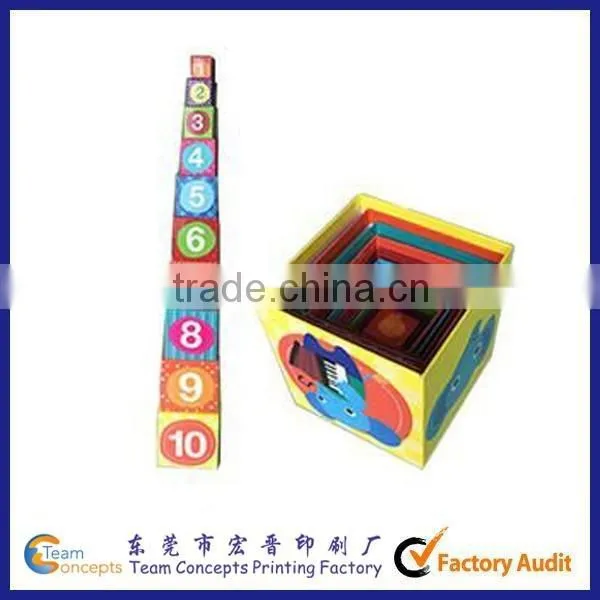 Decorative Diy Educational Toy Cardboard Paper Block for Kids photo-6