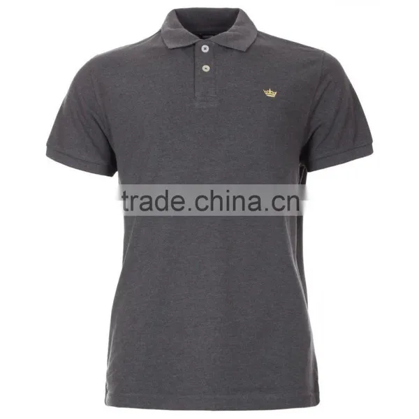 Men's Plain Solid Colour Fashion Polo Shirt photo-4