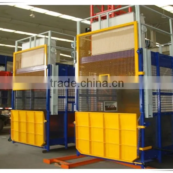 SC100/150/200 Single/Double Cage Construction Electric Building Hoist photo-4