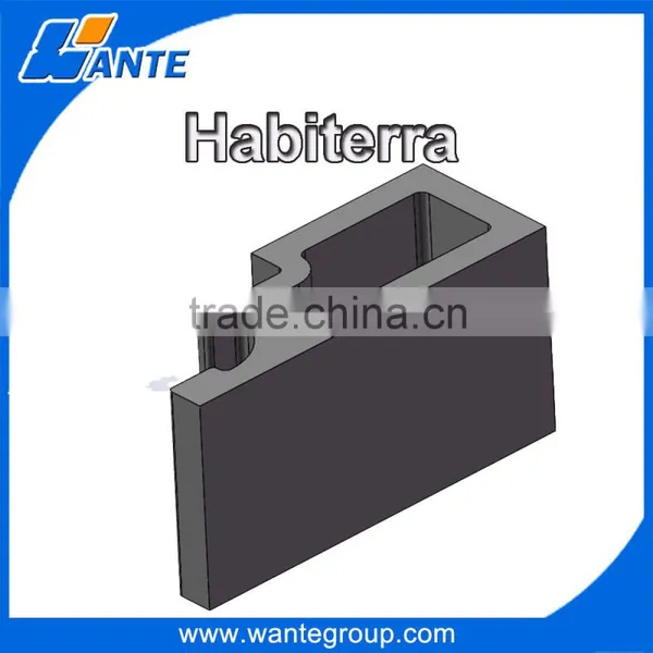 WANTE BRAND QT4-15 Double Hydraulic Block Machine Concrete Interlock Brick Making Machine photo-6