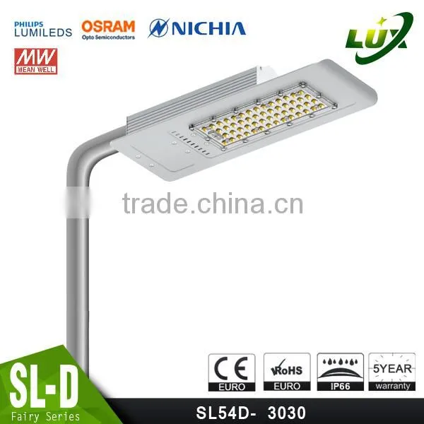 Super Slim Design, Nichia LED, 100-140lm/W, Promotional Price, 2016 CE Rohs Approved, Meanwell Driver 90W LED Street Lighting photo-3