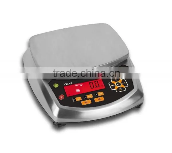 OIML Weighing Counting Scale Rs232c IP67 Waterproof, 304 Stainless Steel, Yellow/red/green/blue/white Color Backlight photo-5