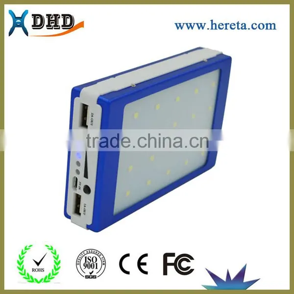 High Capacity Camping Lantern Solar Power Bank 12000MAH photo-4