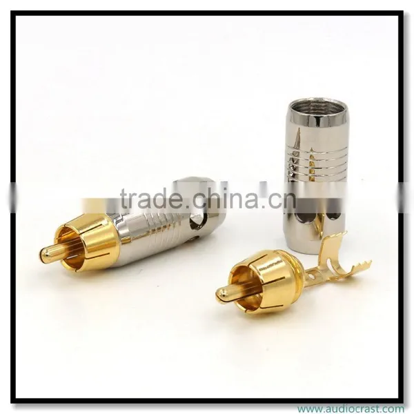 New Terminal Connector RCA Cable Connectors photo-6