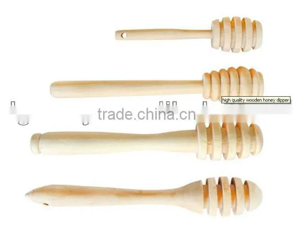 Handmade Solid Wooden Honey Dipper With FSC