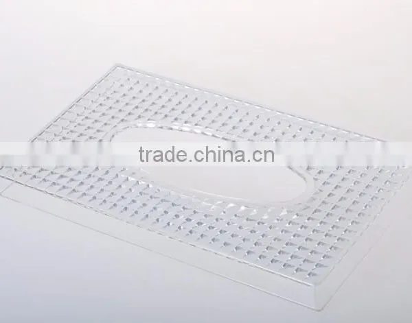 Concise Style Grid Square Tissue Box Decorate Sanitary Ware photo-4