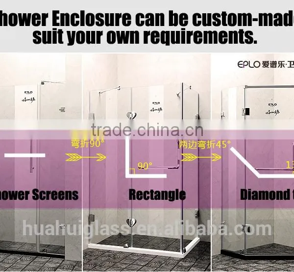 Fashion Rectangular Supports Custom Shower photo-2
