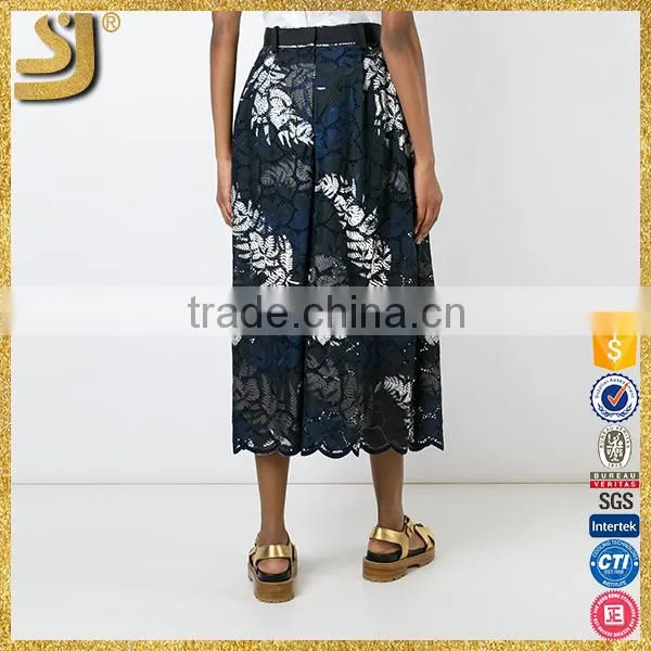 Hot Selling Black Culottes Pant for Lady photo-3