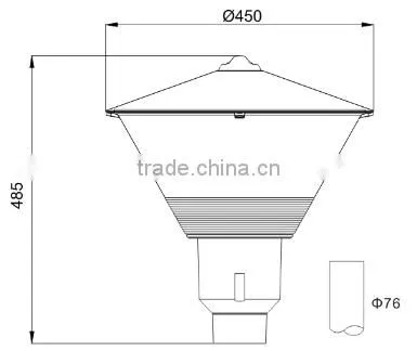Special Design High Lumen LED Outdoor Landscape Lighting Park Light Lantern With CE TUV photo-4