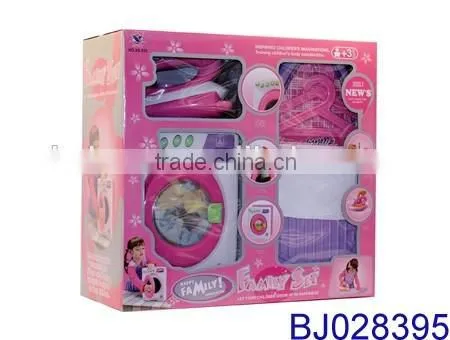 Intellectual Kids Home Appliance Toy Mini Washing Machine Toy Set photo-6