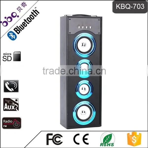 BBQ KBQ-703 36W 3000mAh DJ Empty Speaker Box photo-2