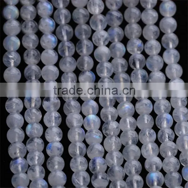 Fashion Natural Gemstone Crystal Beads Wholesale 4567A Moonstone Semi-finished Ball DIY Handmade Jewelry Accessories photo-3