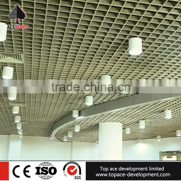Wholesale High Class Manufacture Interior Grid Ceiling Tiles Price photo-3