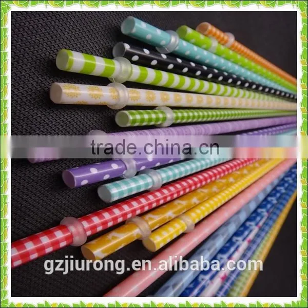Top Sales High Qulity Colorful Disposable Plastic Straws photo-2