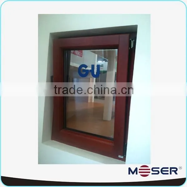 High Quality Sound Proof Wood Ventilation Windows With Double Glass of German Style