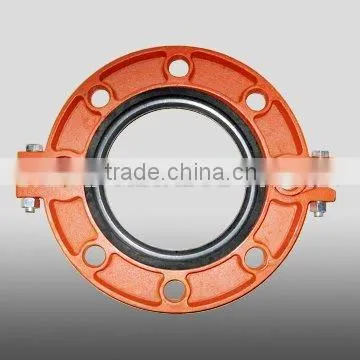 Red Ductile Iron Grooved Pipe Fittings photo-3
