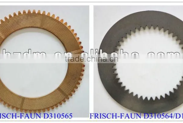 FRISCH-FAUN D310565 Spiral and Radial Copper Based Friction Disc photo-2