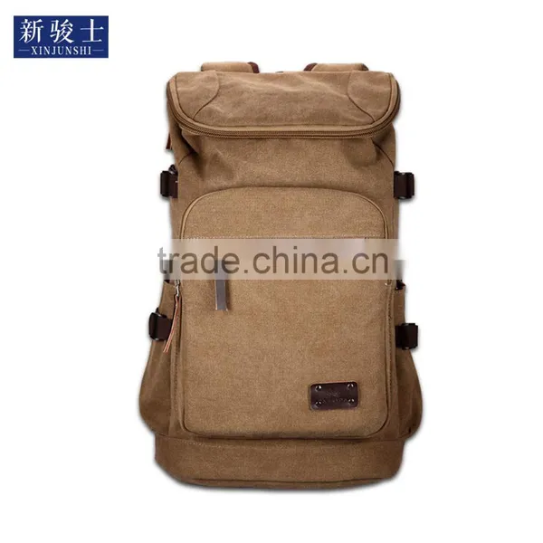 Factory Wholesale Large Capacity Climbing Mountaineering Hiking Outdoor Sport CanvasBackpack photo-2