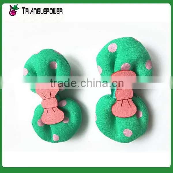 New Design Cute Cotton Fabric Flower Children Hair Clip Set NCA160314 photo-2