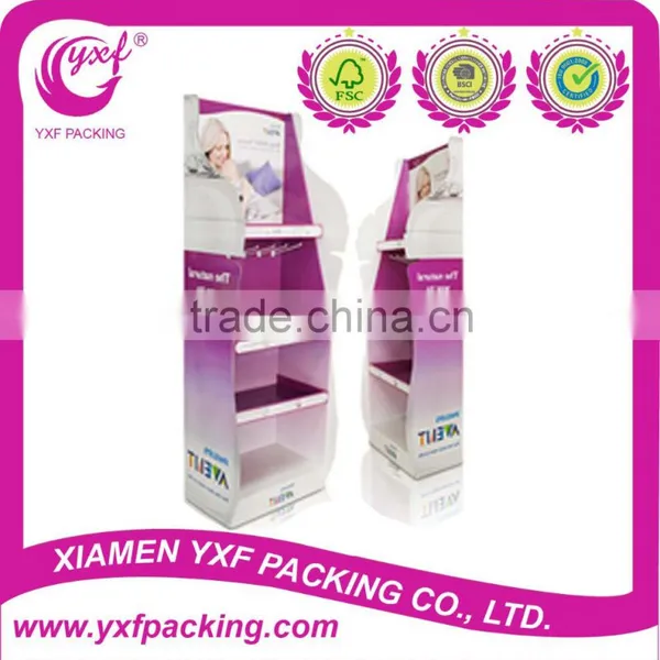 High Quality Corrugated Paper Floor Display With Custom Design photo-2