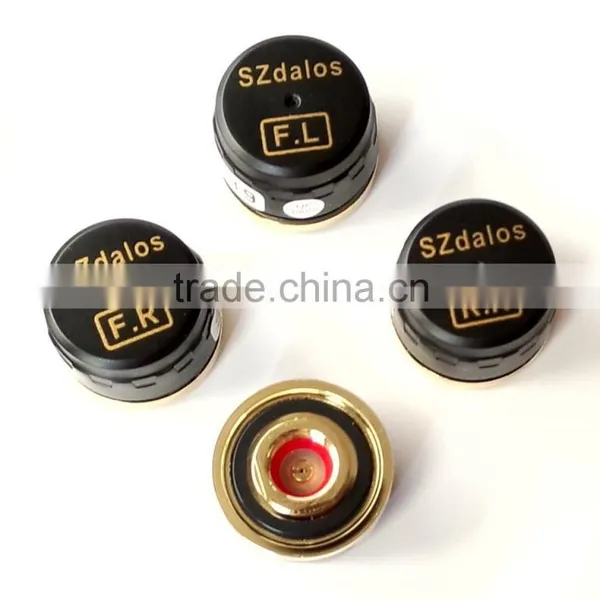4 Sensors Wireless Solar Charge TPMS Tire Tyre Pressure Monitoring LCD Display photo-2