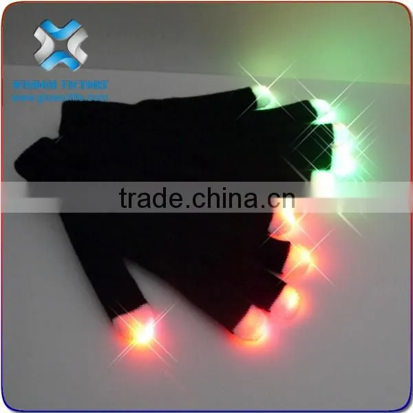 2016 Christmas Hot Party Light Up Gloves/Adult Custom Logo Led Gloves,light Gloves Led photo-4