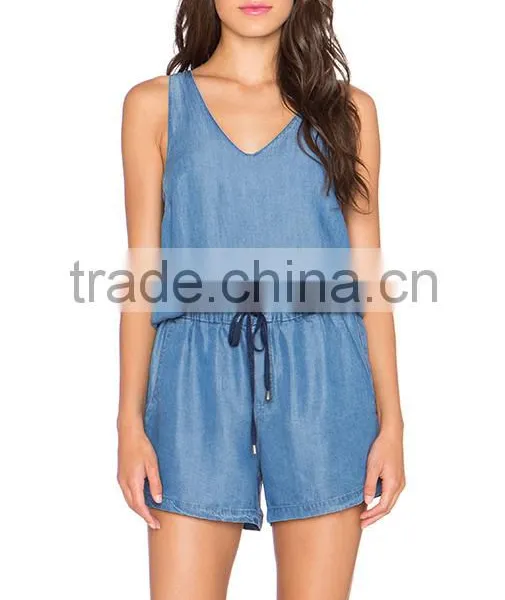 Denim Jumpsuits, Rompers Jumpsuits for Women 2016 photo-3
