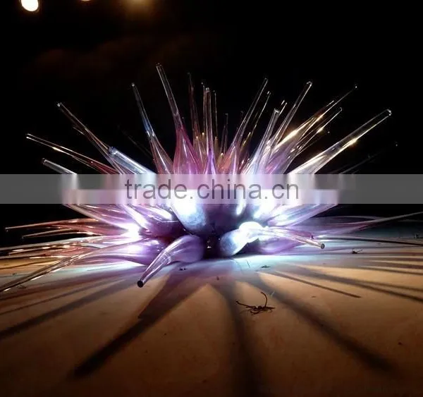Hand Blown Glass Wall Decoration XO-20150702&Murano Glass Chandelier From Famous Chinese Glass Artist Mr Ou photo-6