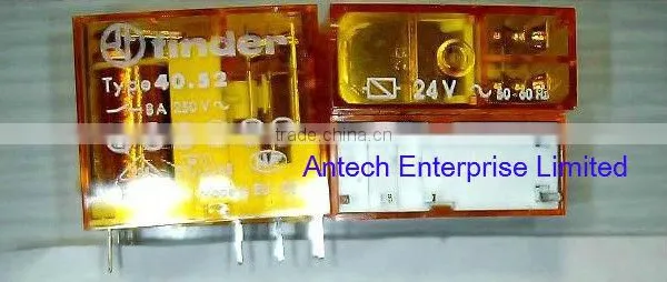 FINDER RELAY 40.52.8.024.0000 40.52 24VAC 8A, new and original