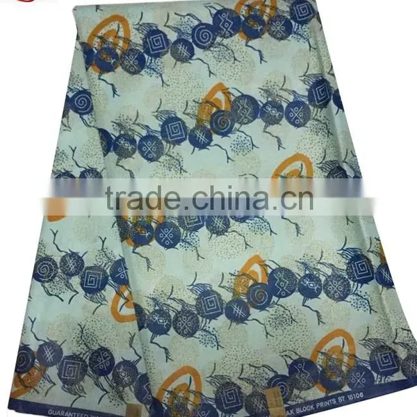 Lwax-1012-28 Hot Sells African Nigeria Style Cheap Wholesale African Wax Fabric