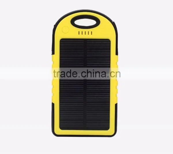 Portable 4000mah Solar Power Bank