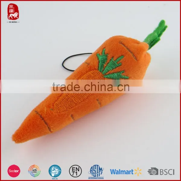 Factory Wholesale Stuffed Vegetables Cute Plush Keychain photo-3