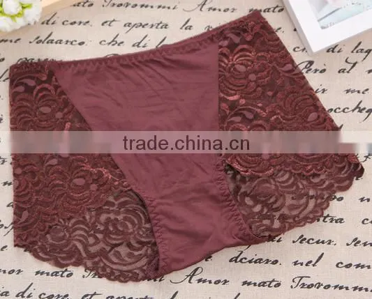 High Waist Top Quality Sexy Ladies Underwear Sexy Women Briefs photo-5