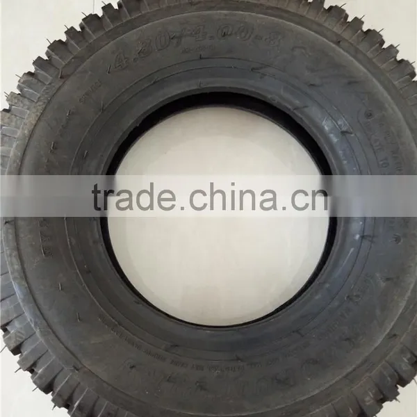 Pneumatic Rubber Wheels Wheelbarrow Wheels 3.50-8 photo-3