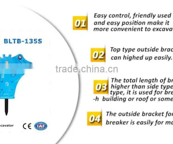 BLTB-135S Rock Mining Breaker, Rock Breaker , Breaker Tool , Mining Breaker, Rock Breaker for Excavator photo-2