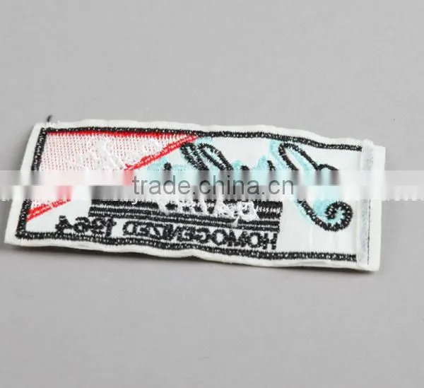 2016 Newest High Quality Embroidery Wording Patches photo-3