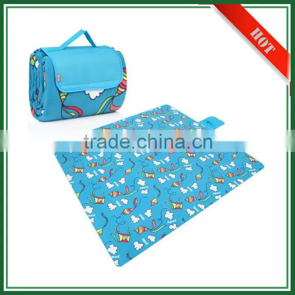 Promotional Polyester Fleece Picnic Camping Floor Fleece Mat photo-3