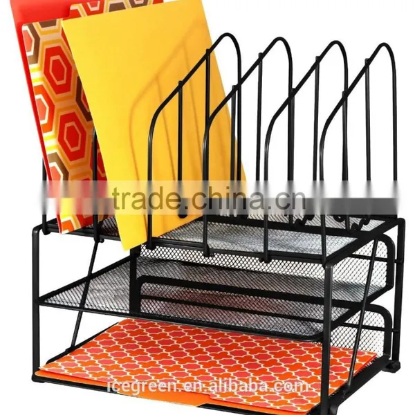 Multifunctional Mesh Desk Organizer photo-2