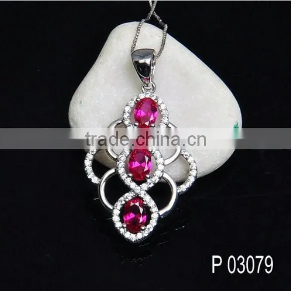 Fashion Jewelry Set Jewelry Silver Earrings And Necklace For Display Set photo-4