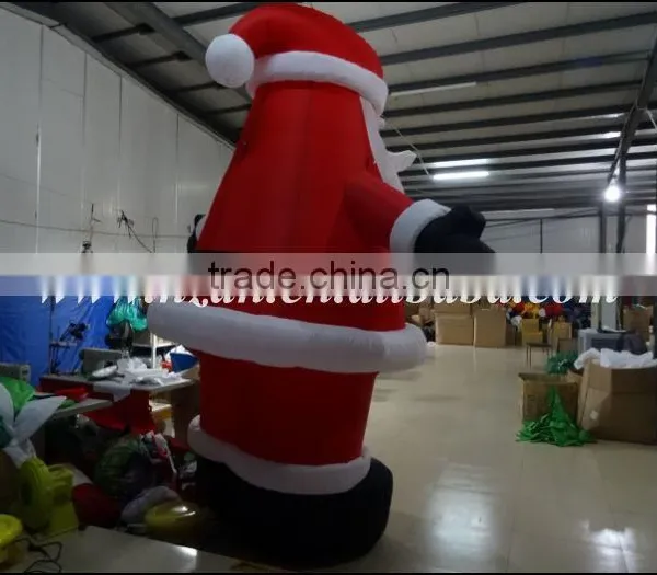 Christmas Decoration Inflatable Santa Claus Red Santa Claus photo-3