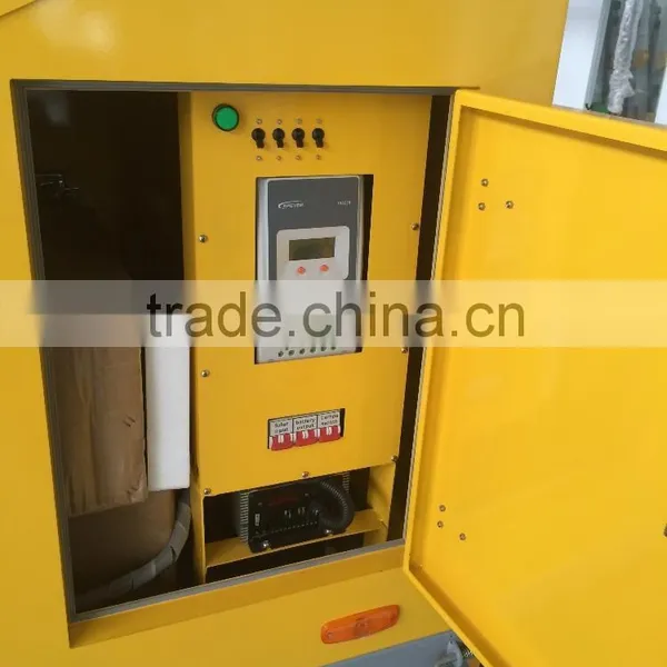Solar Panel Diesel Generator Light Tower Vehicle-mounted Light Tower photo-4